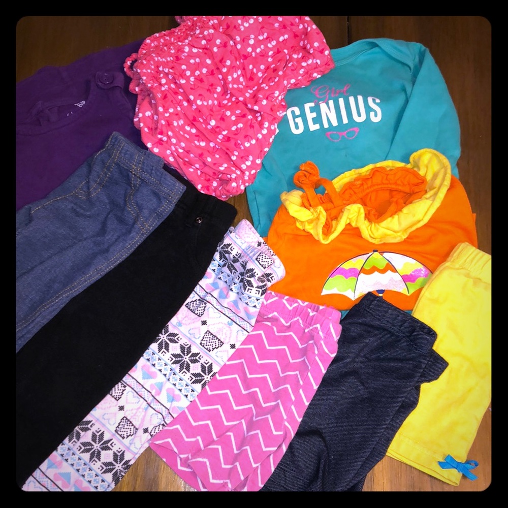 10 items of baby girl bundle